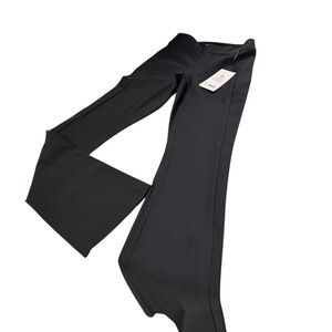 🔥 NWT Athleta Black Stellar Flare Trousers size 0